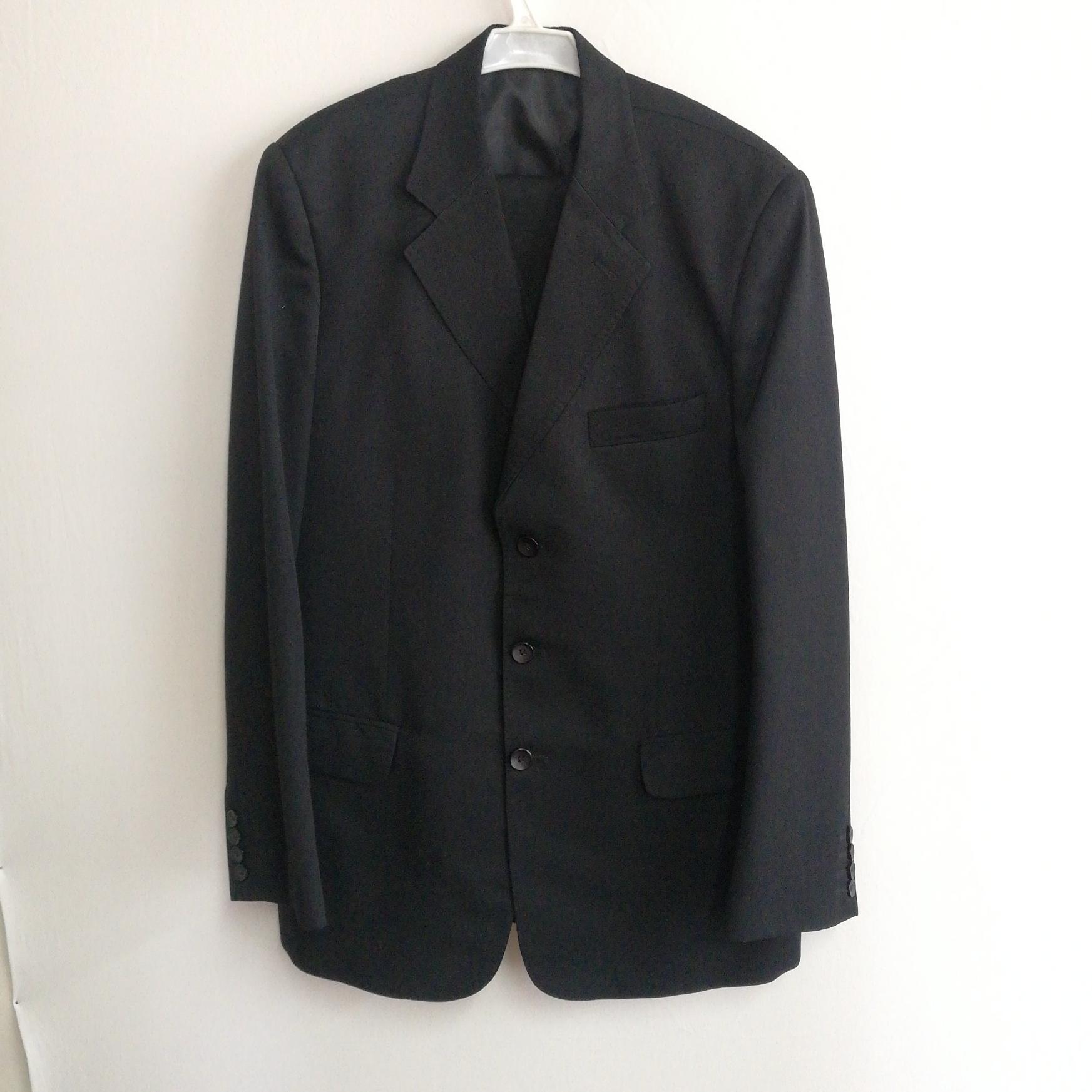 کت شلوار بادیگاردی مشکی با جلیقه