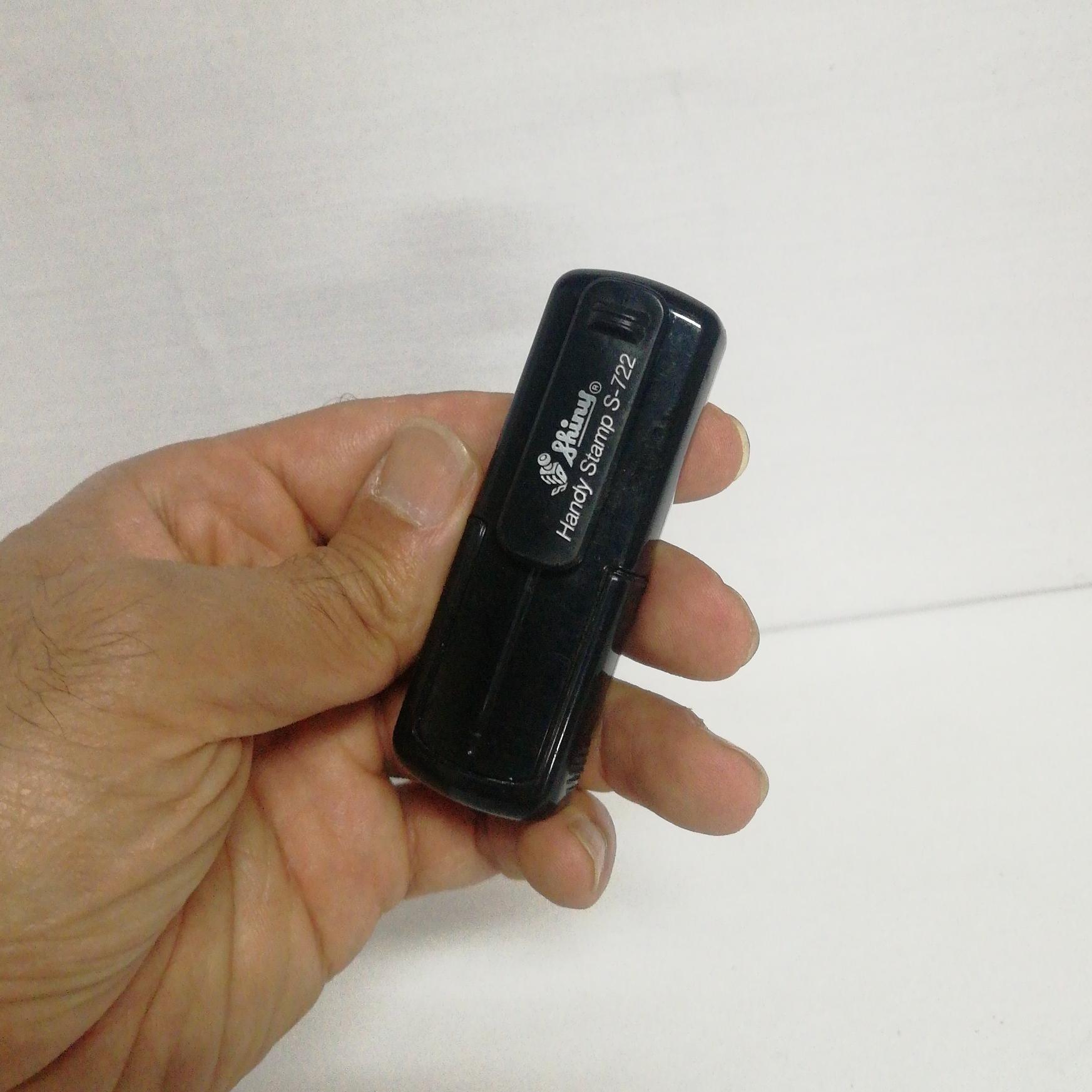 مهر اتوماتیک استامپ دار دستی همراه شاینی