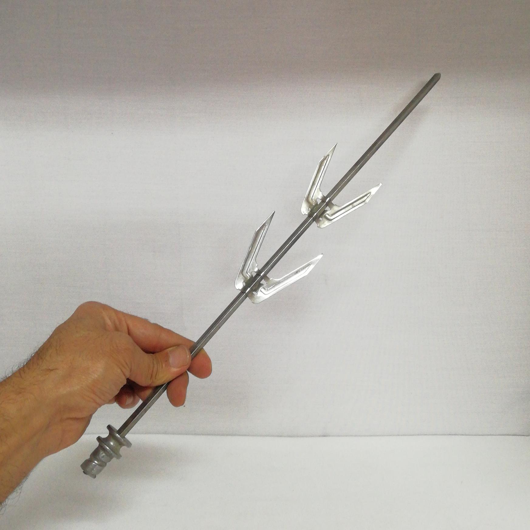 سیخ سه گوش فر برای مرغ بریانی و