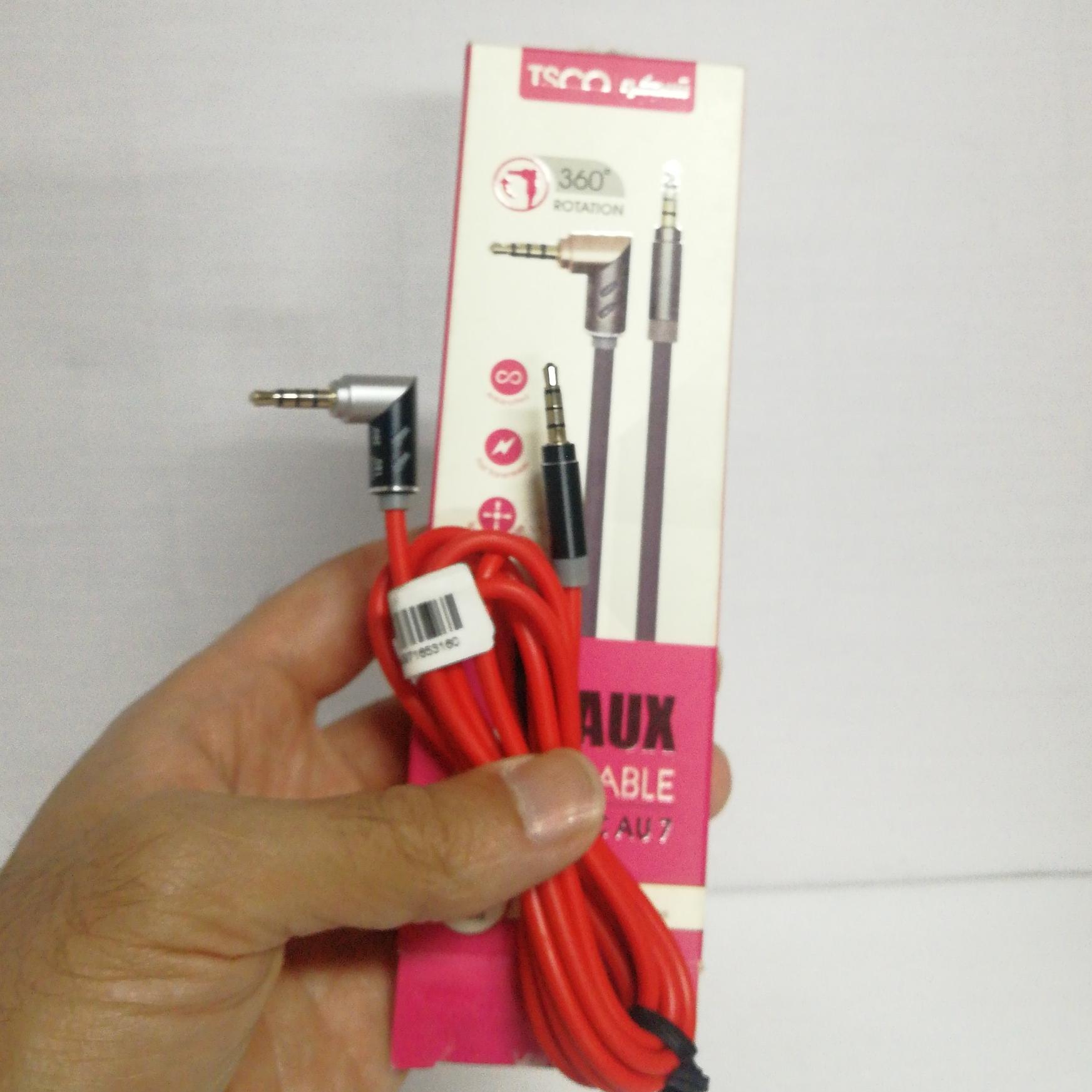 کابل آ یو ایکس AUX صدا مارک تسکو سه و نیم میل