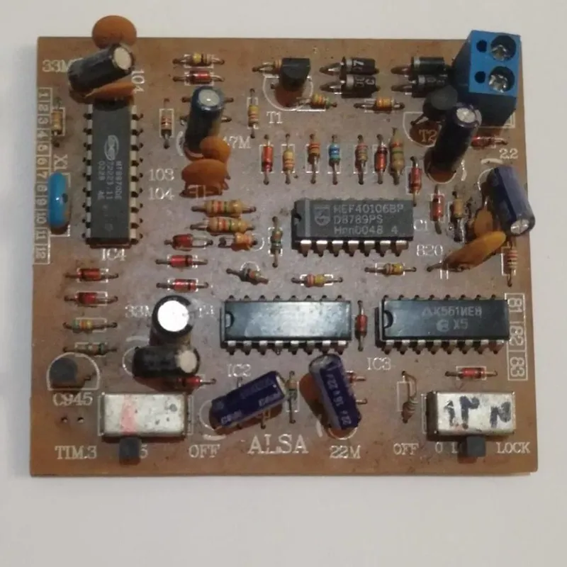 برد صفر بند و تایمر تلفن آلسا