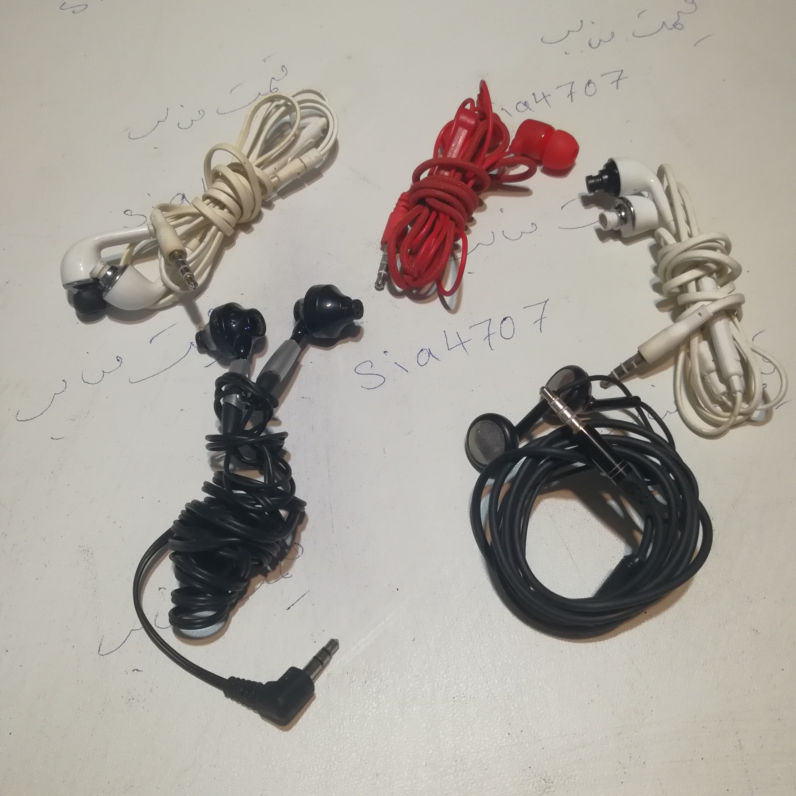 5 تا هندزفری با سیم