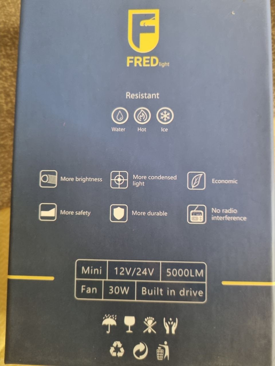 هدلایت Fred دو کنتاکت