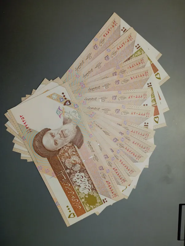 ست کامل 500بهمنی پشت سفال