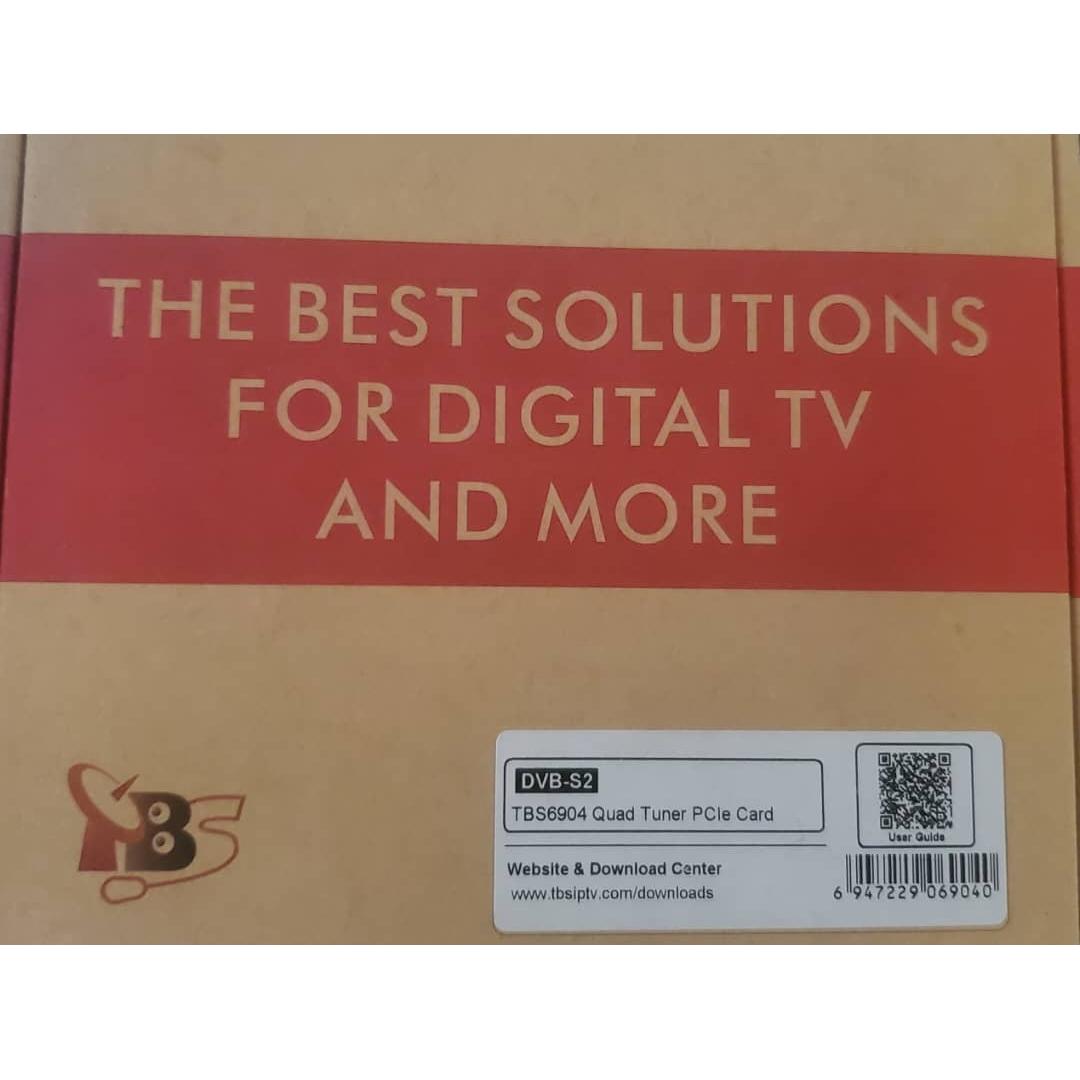 کارت دی وی بی 4 تیونر TBS 6904 SE DVB-S2X