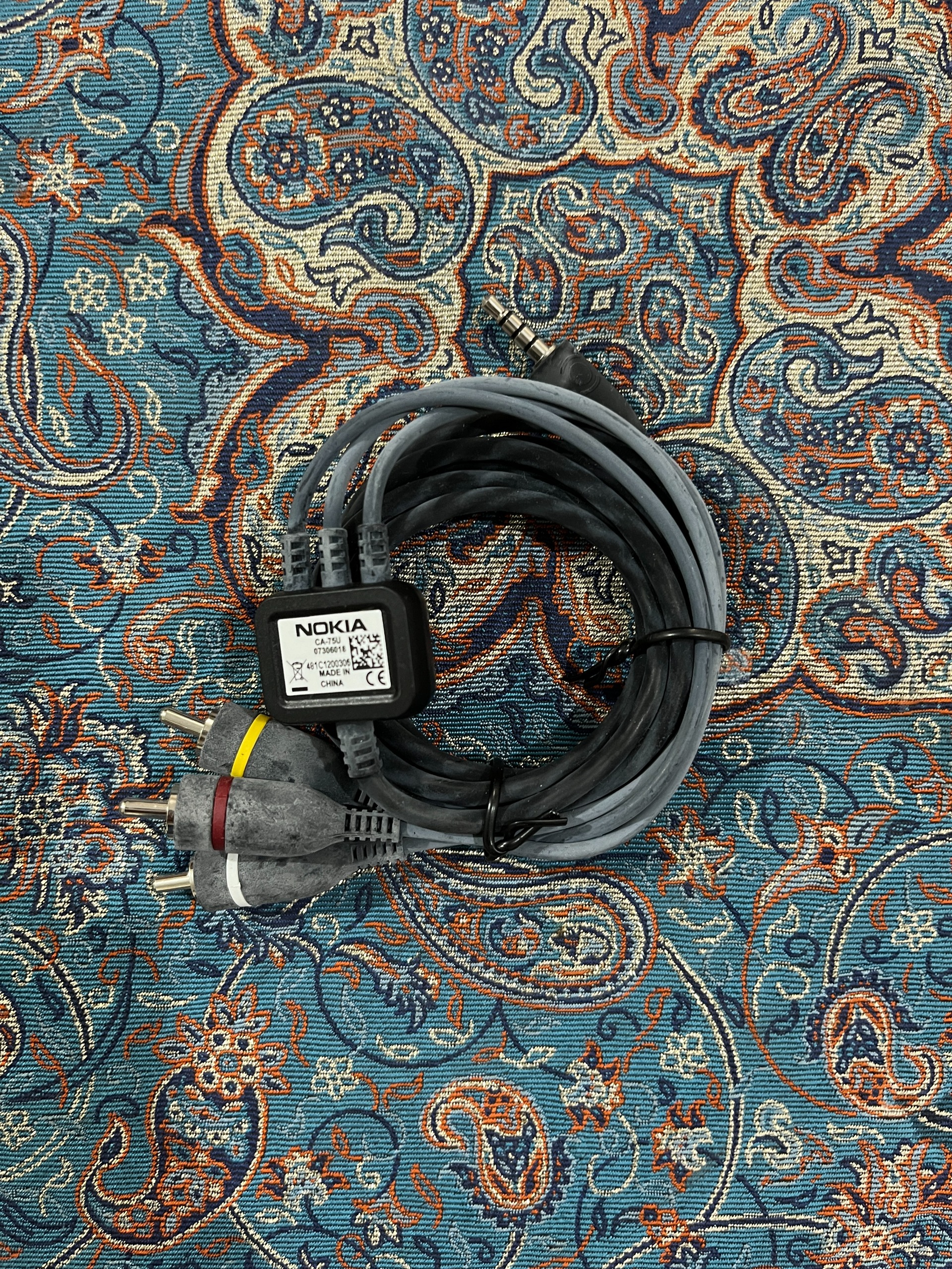 کابل سه فیش AV به استریو AUX نوکیا