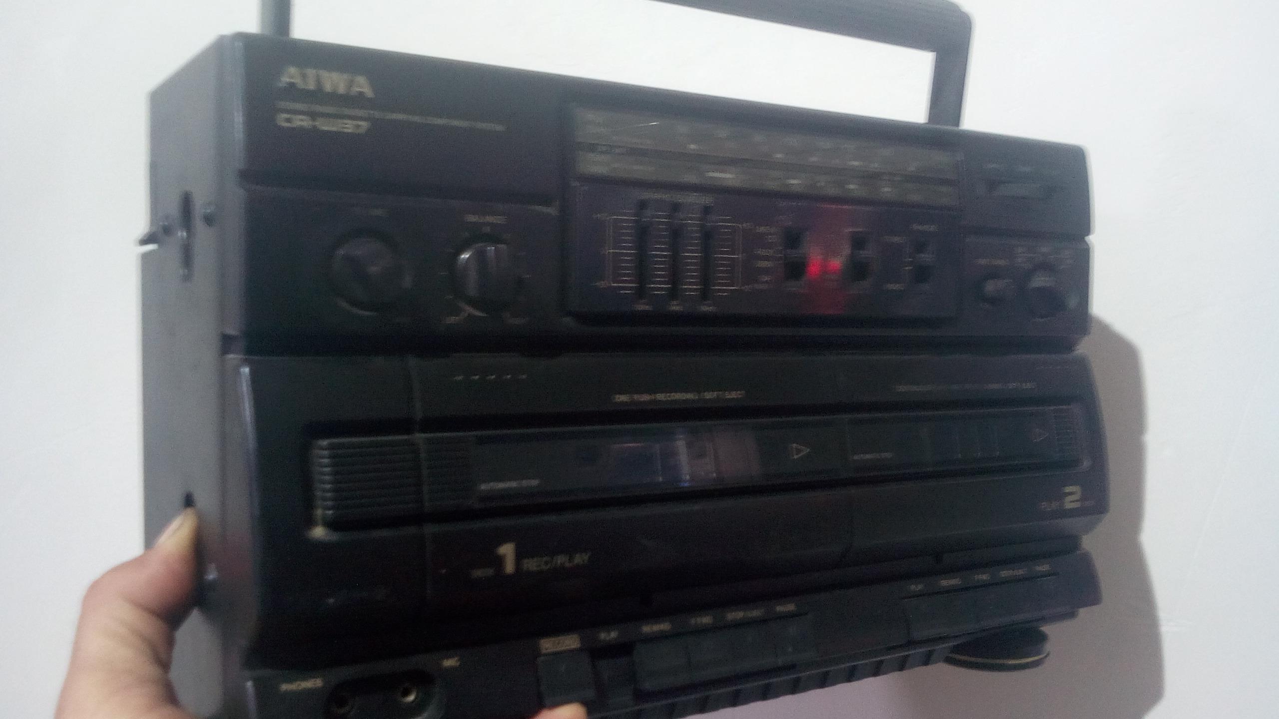ضبط دوکاست قدیمی AIWA مدل CA-W37