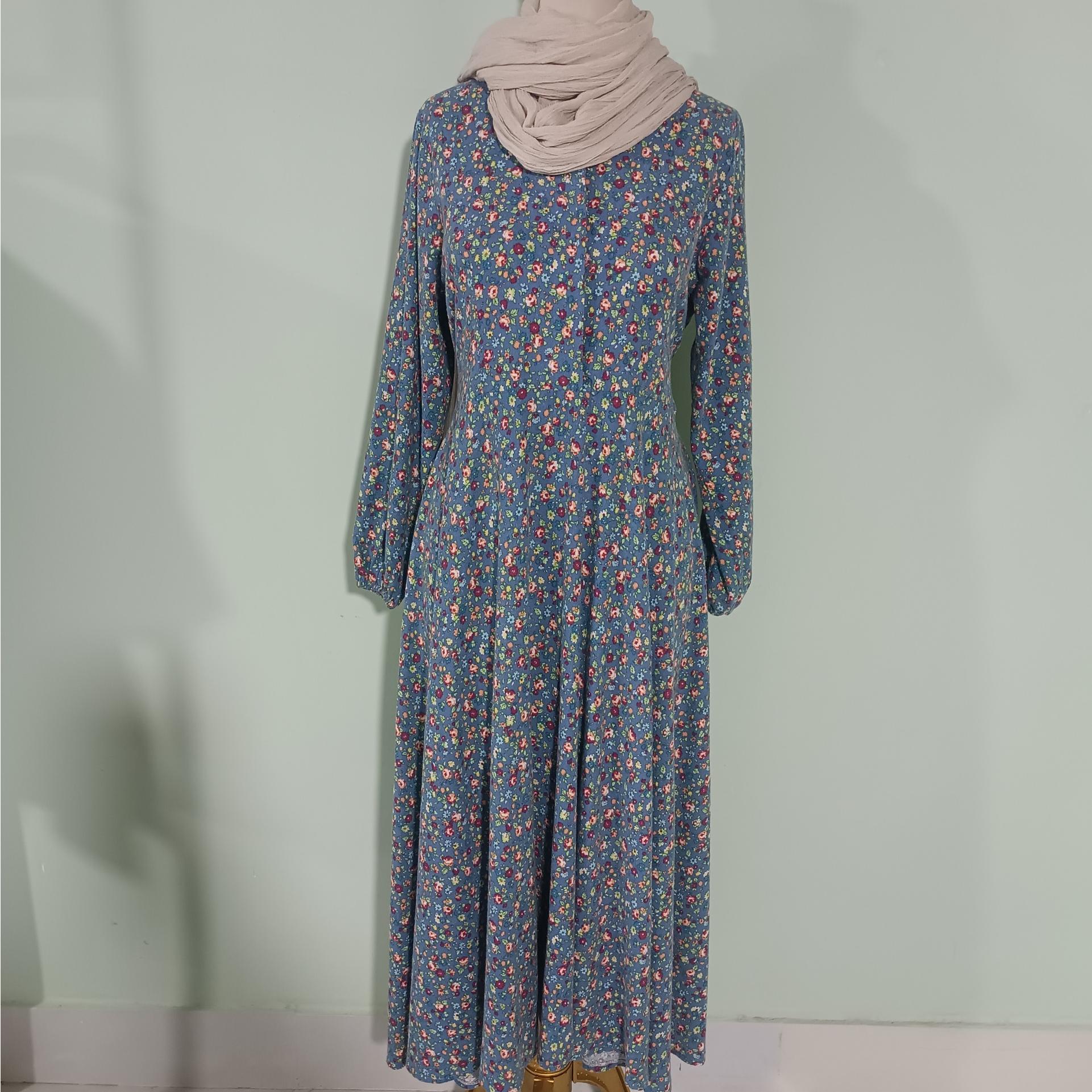 پیراهن بلند نخی