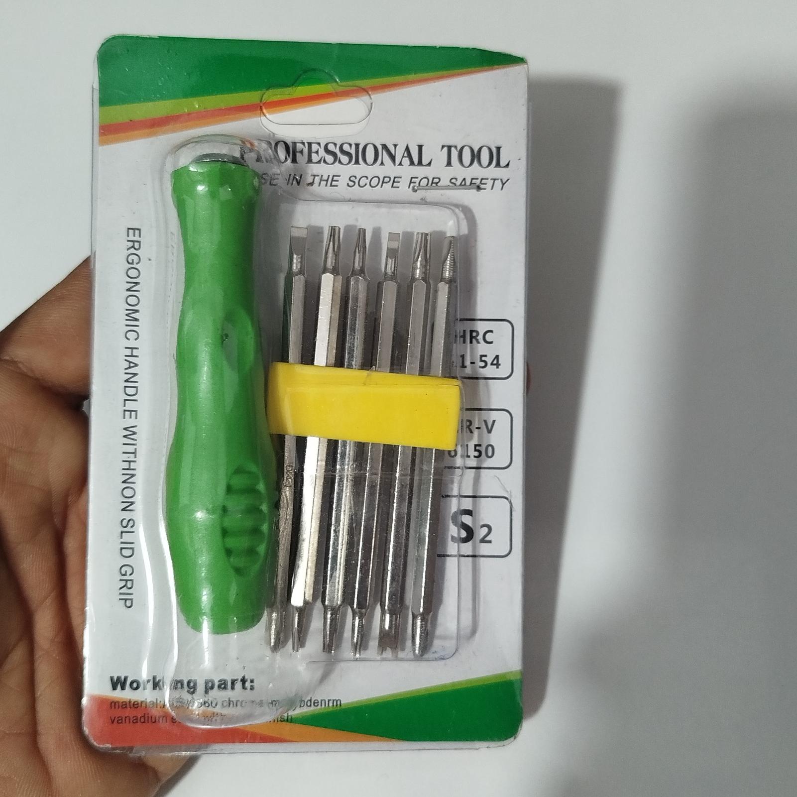 ست 7 عددی پیچ گوشتی موبایلی PROFESSIONL TOOL