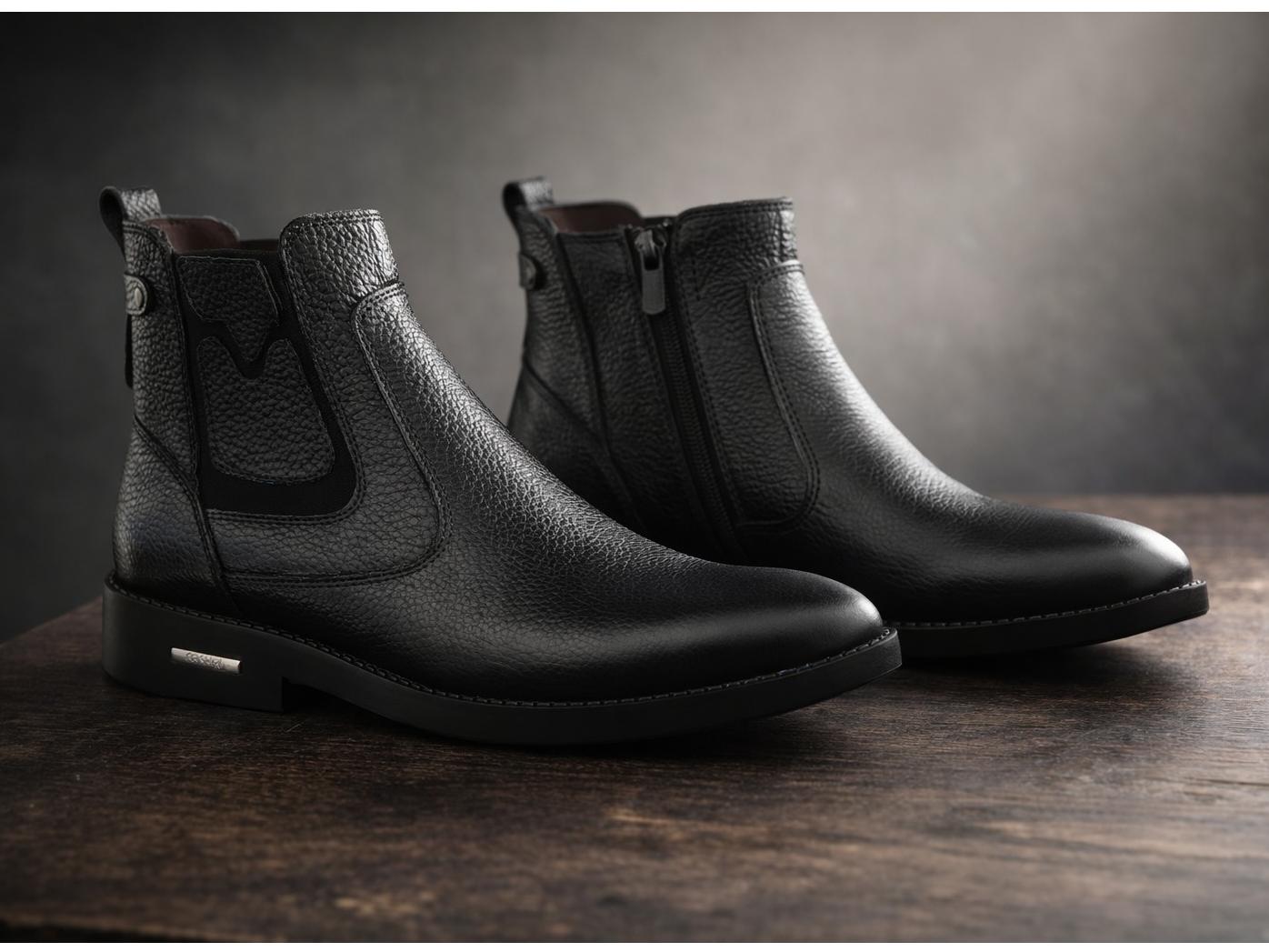 تک سایز 40 بوت تمام چرم