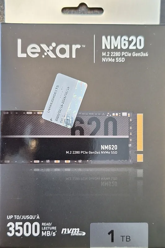 SSD M.2 2280 NVMe Lexar 1T NM620