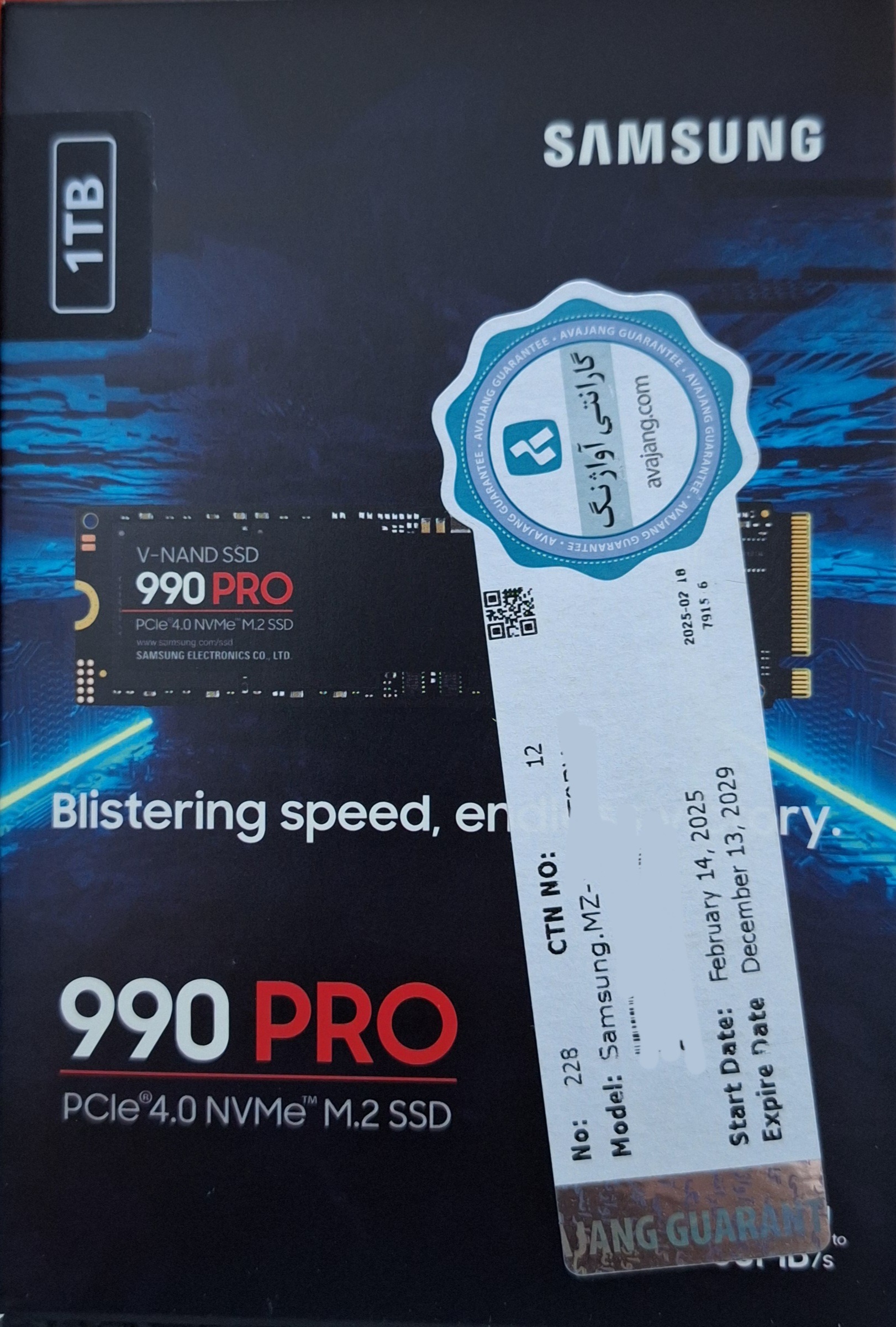 Samsung 990 PRO M.2 2280 NVMe 1TB Internal SSD