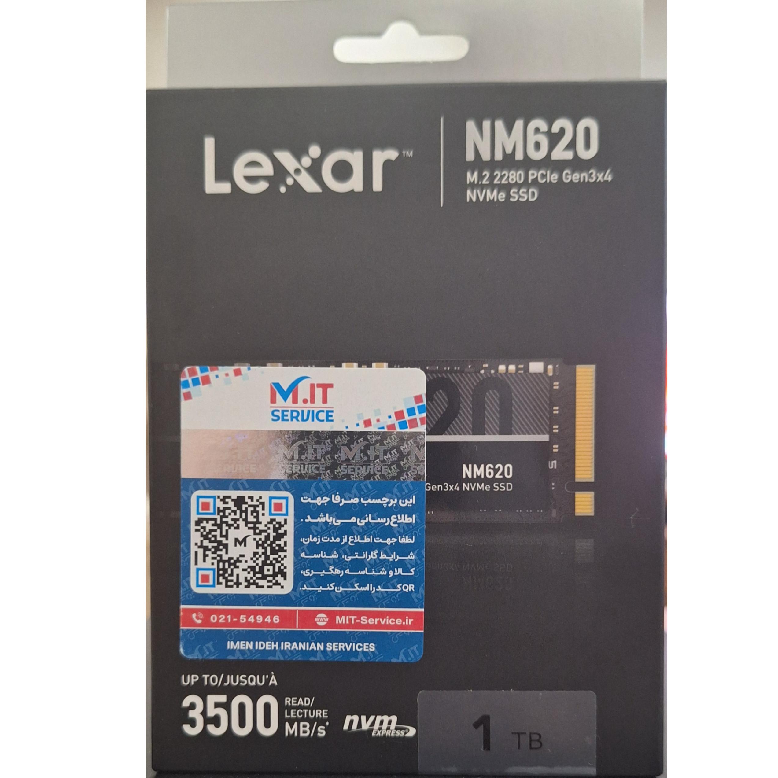 Lexar NM620 M.2 2280 Internal SSD - 1T
