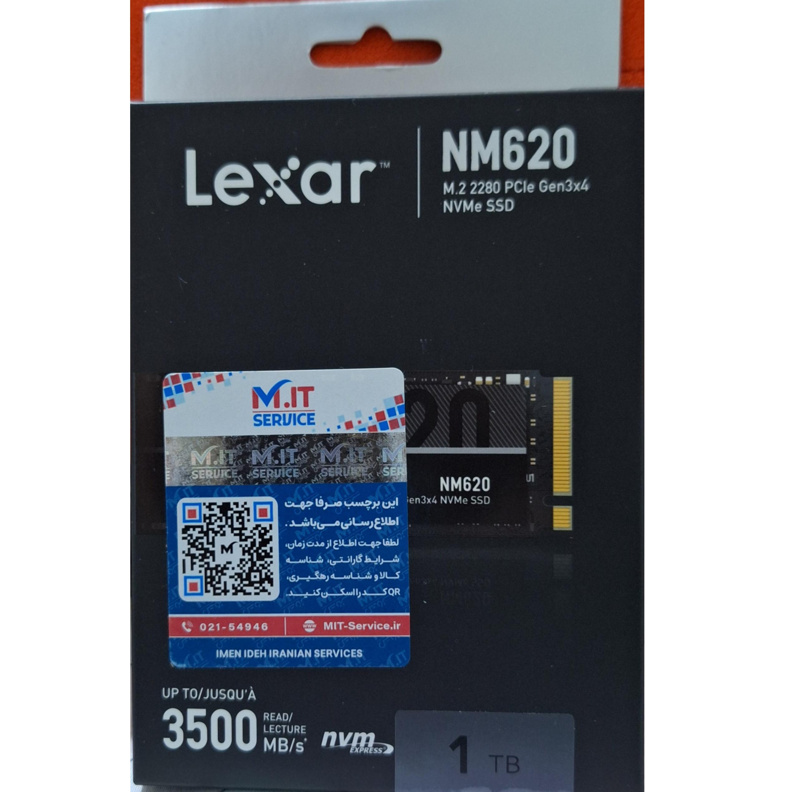 Lexar NM620 M.2 2280 Internal SSD- 1TB