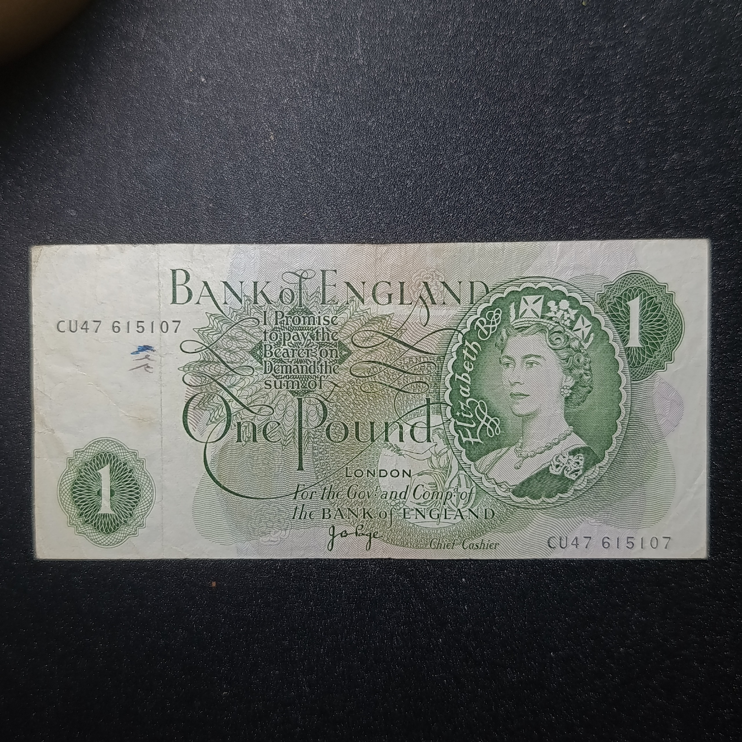 اسکناس خارجی قدیمی انگلستان