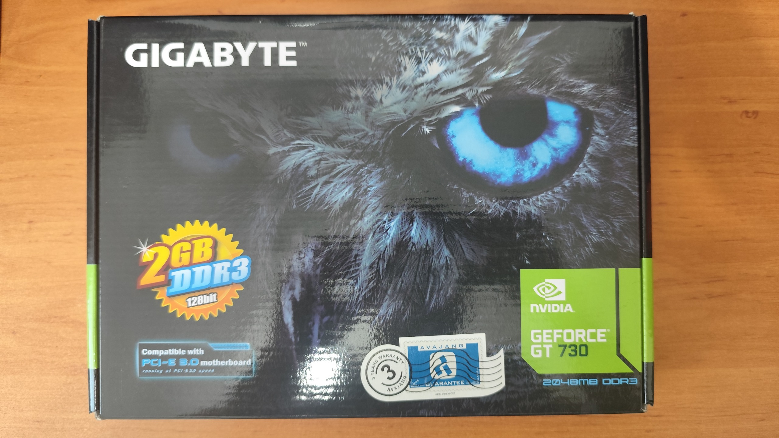 کارت گرافیک Gigabyte Nvidia Geforce GT730 2G