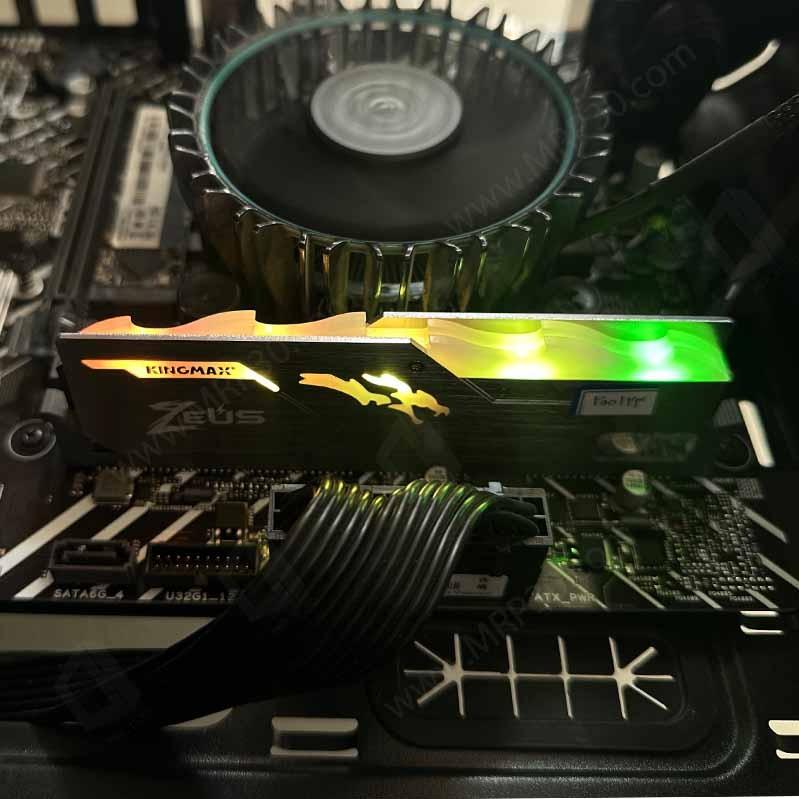 رم کامپیوتر Kingmax Zeus Dragon RGB 16GB