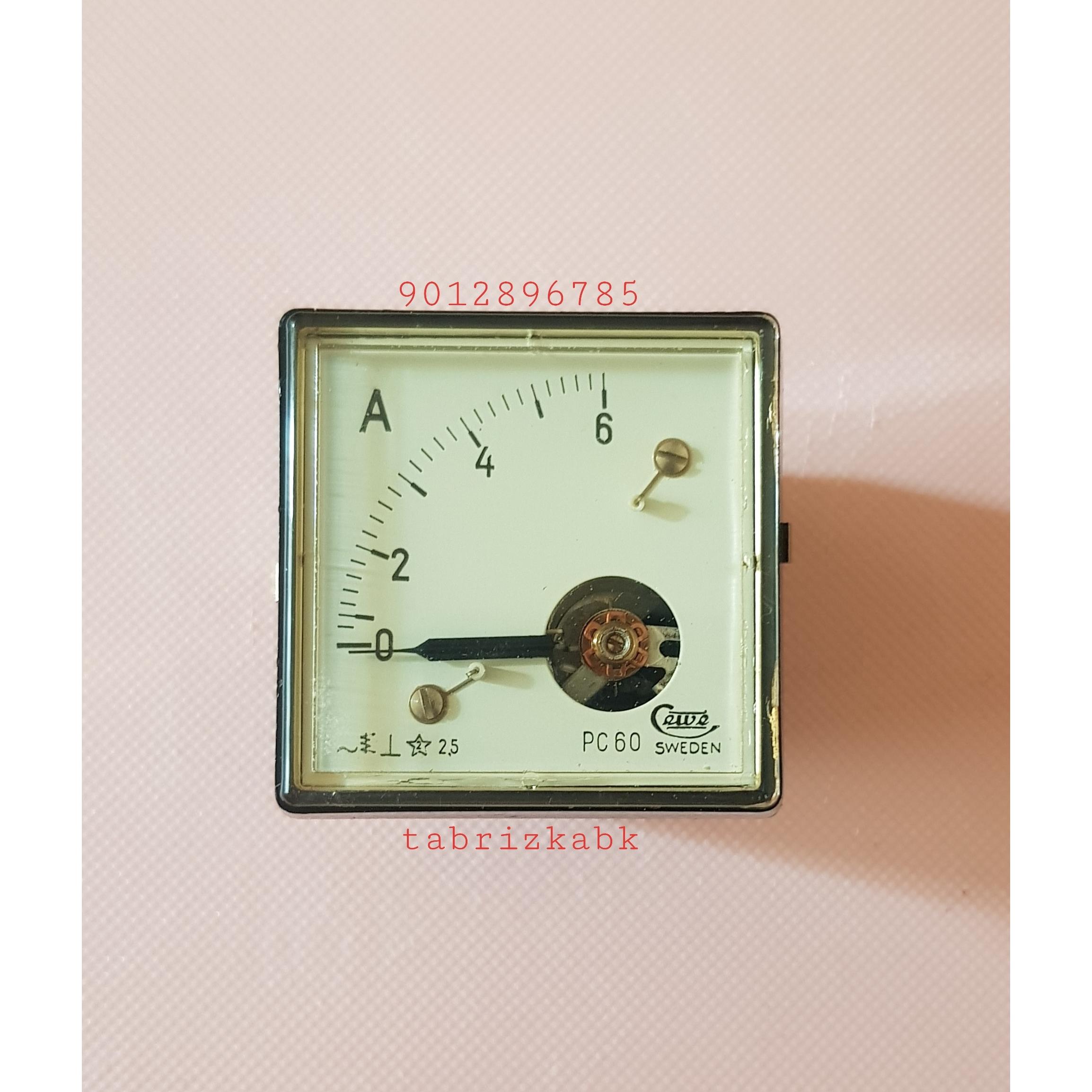 آمپرمتر عقربه ای اصل Cewe آمپر متر اصل Cewe