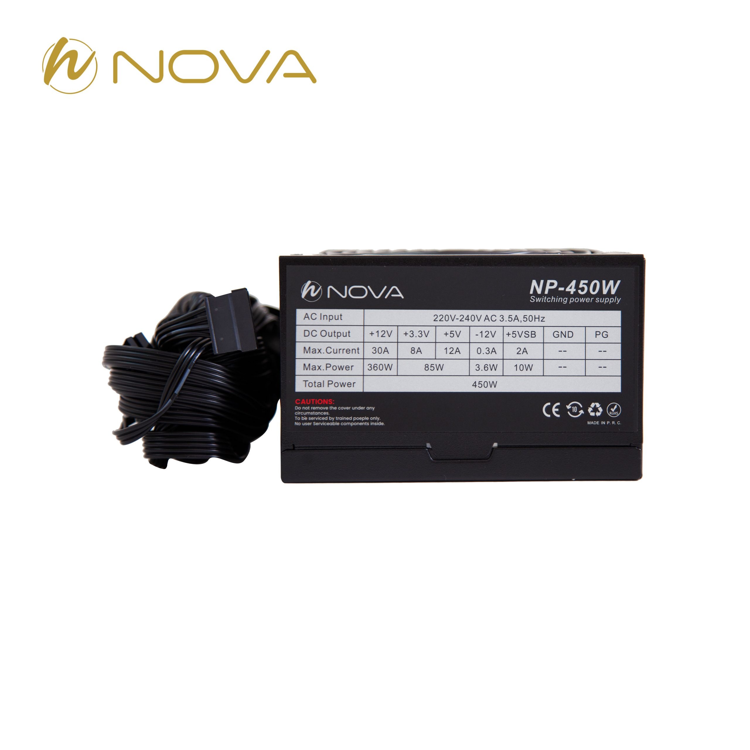 پاور کامپیوتر نوا Nova NP 450w