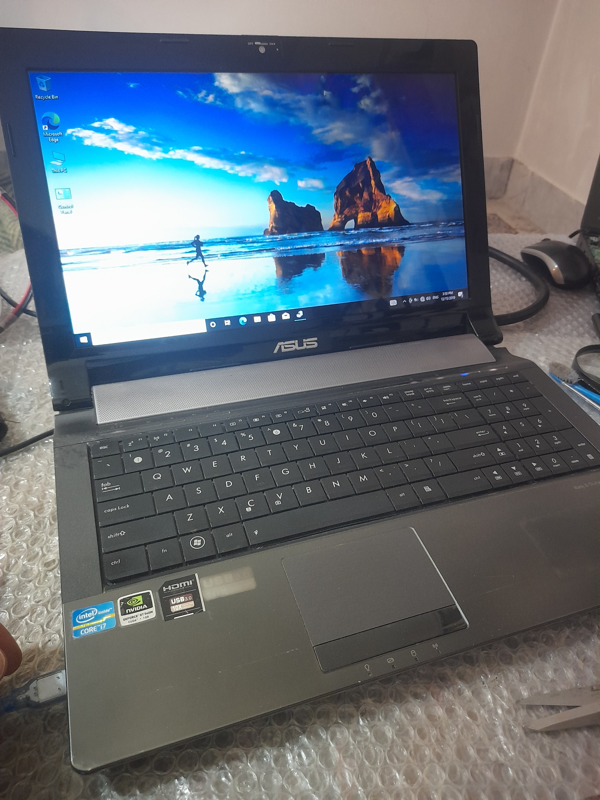 لپ تاپ i7 با ssd