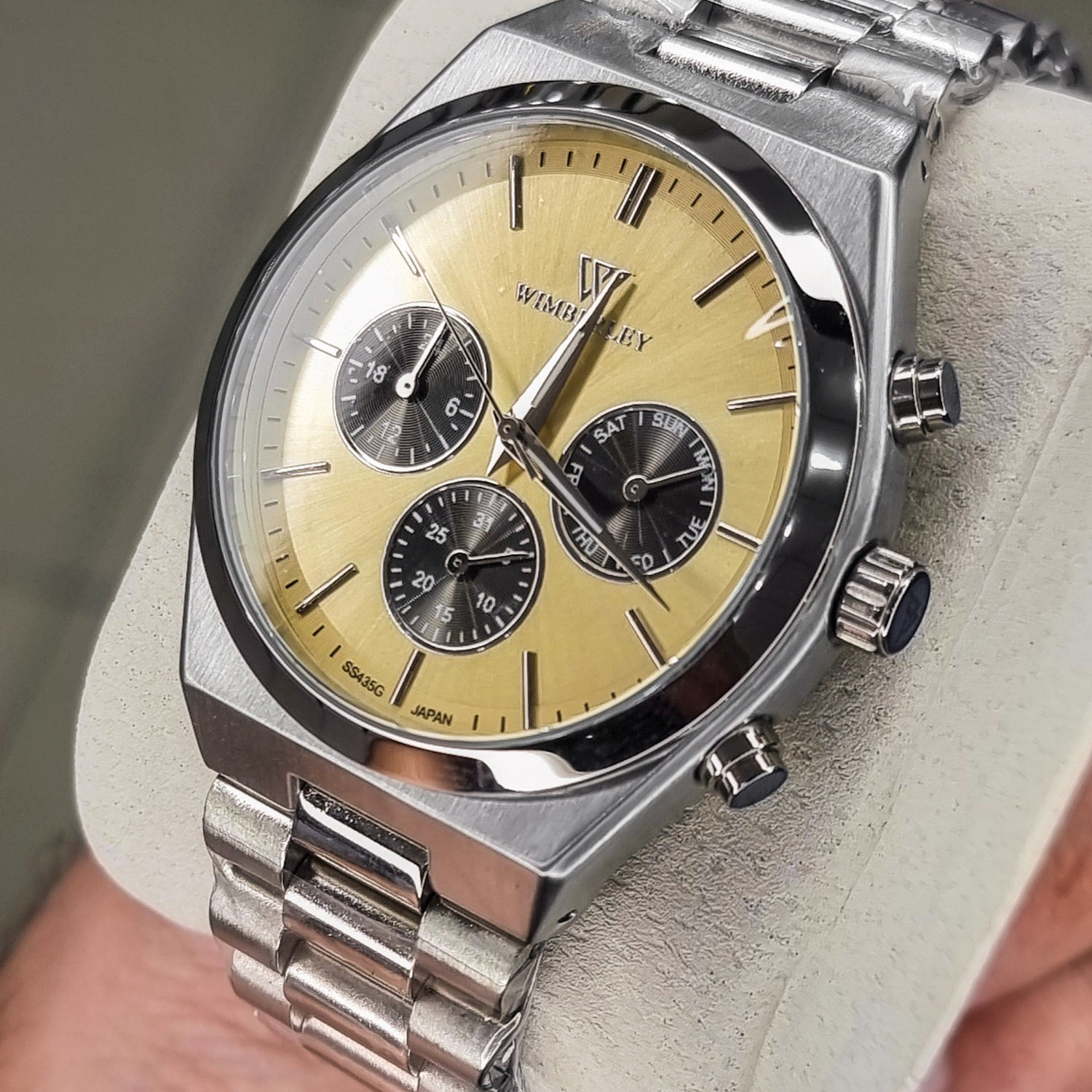 ساعت مچی مردانه ویمبرلی اورجینال WBSS435G-G