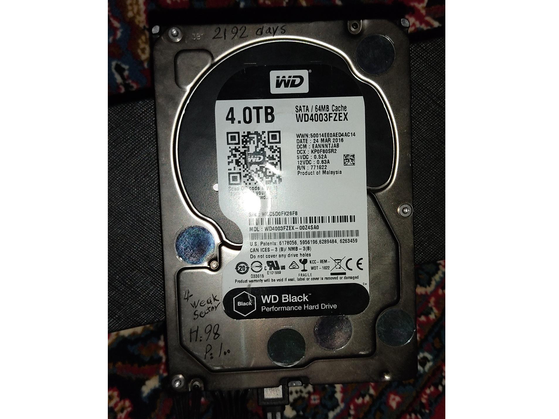 وسترن بلک 4 ترابایت