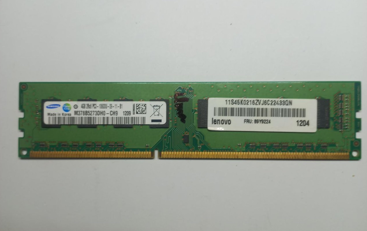 رم 4 گیگابایت DDR3 1333MHz برند Samsung