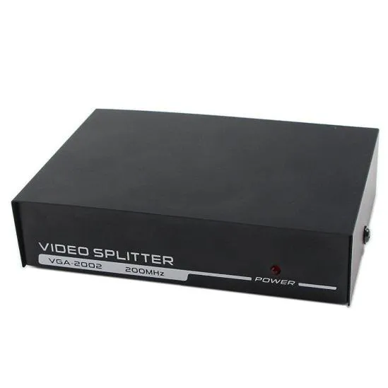 اسپلیتر VGA Splitter (1 ورودی و 2 خروجی)برند P-net