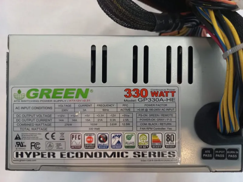 پاور گرین 330 وات GREEN 330A-HE