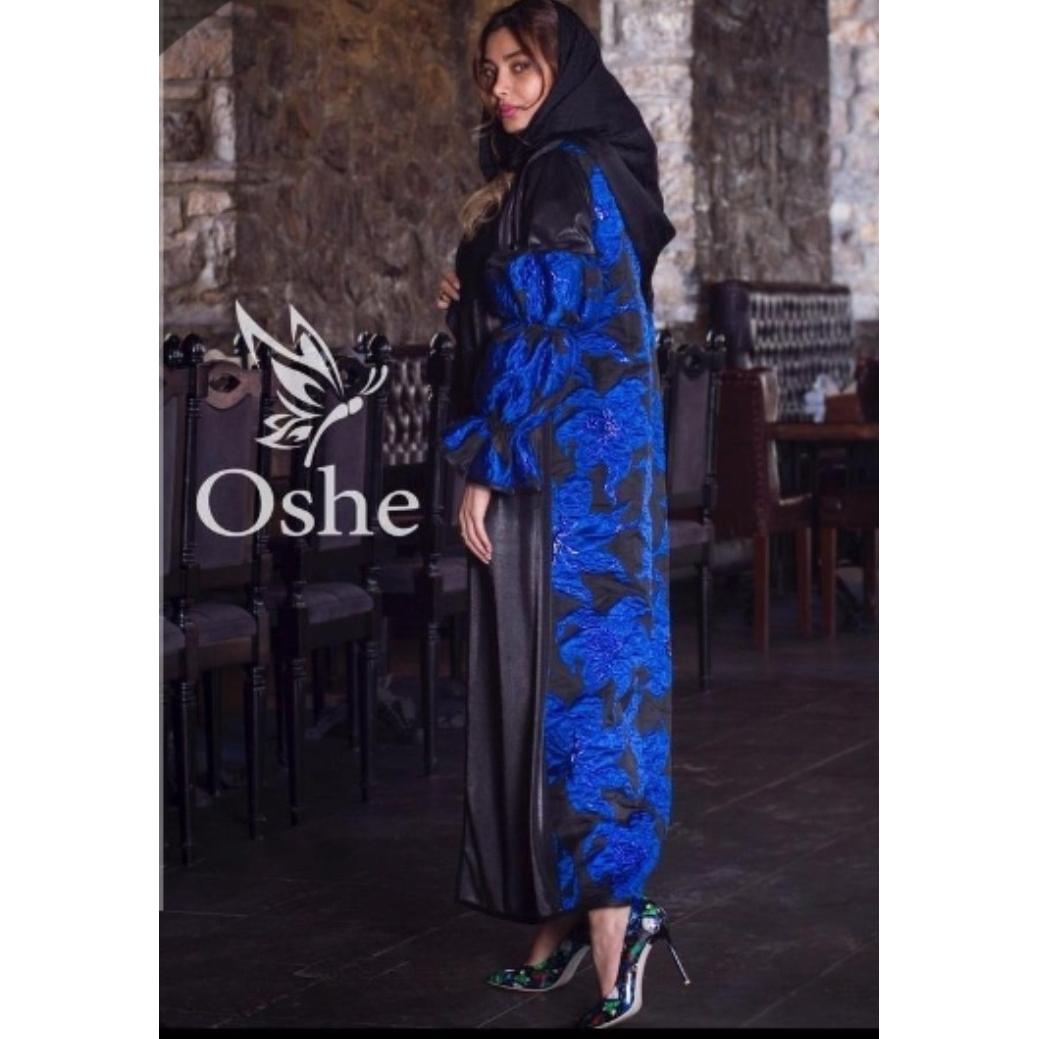یک عدد مانتو مزون دوزی شده مارک oshe شیک