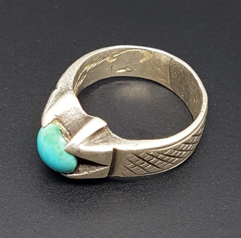 انگشتر فیروزه - کد 1033