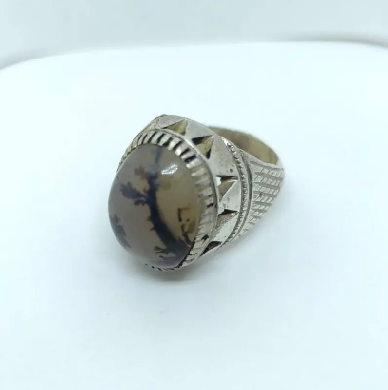 انگشتر عقیق کد 1058