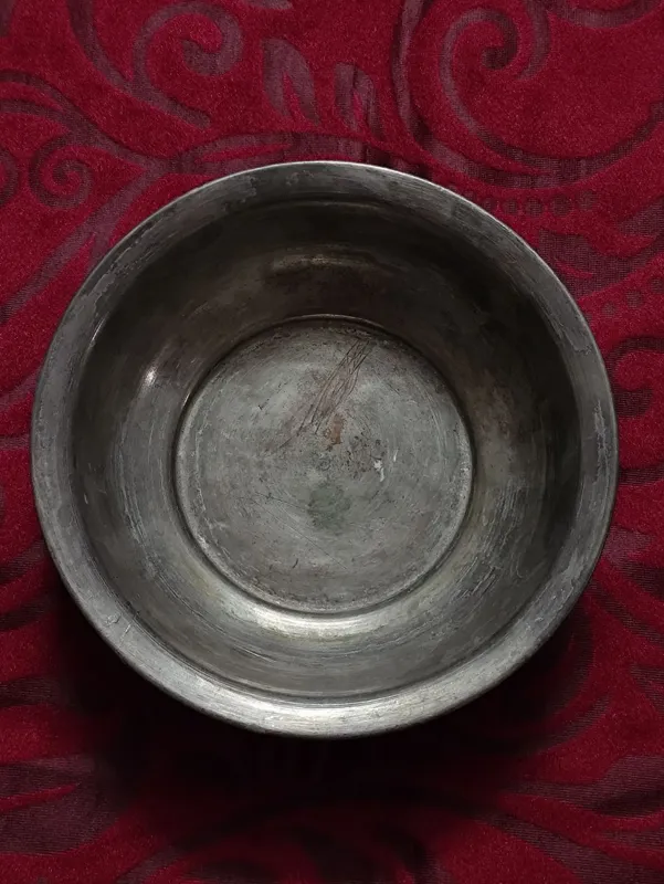 تاس یا کاسه حمام مسی پهلوی