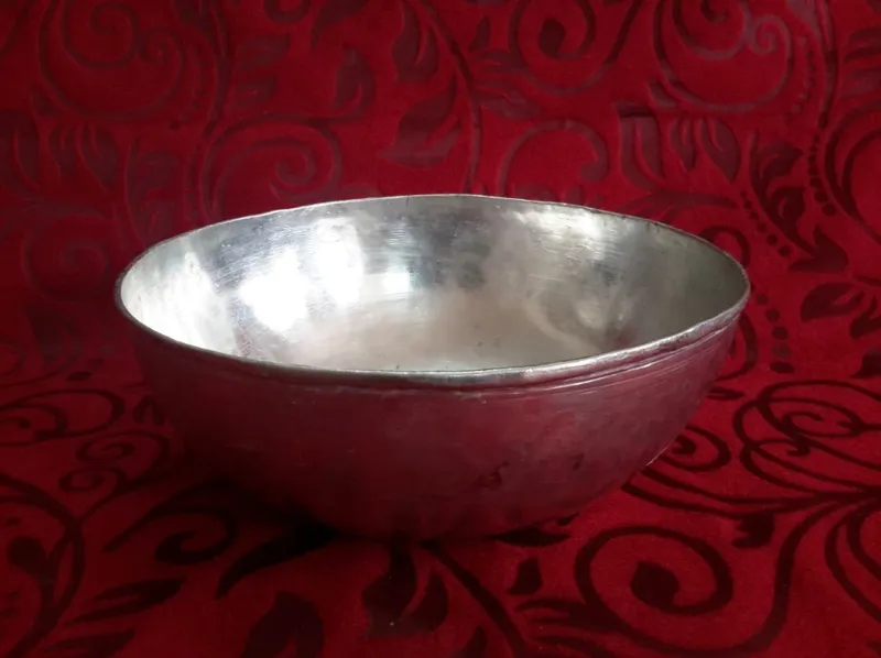 کاسه مسی صاحبه دار قاجار