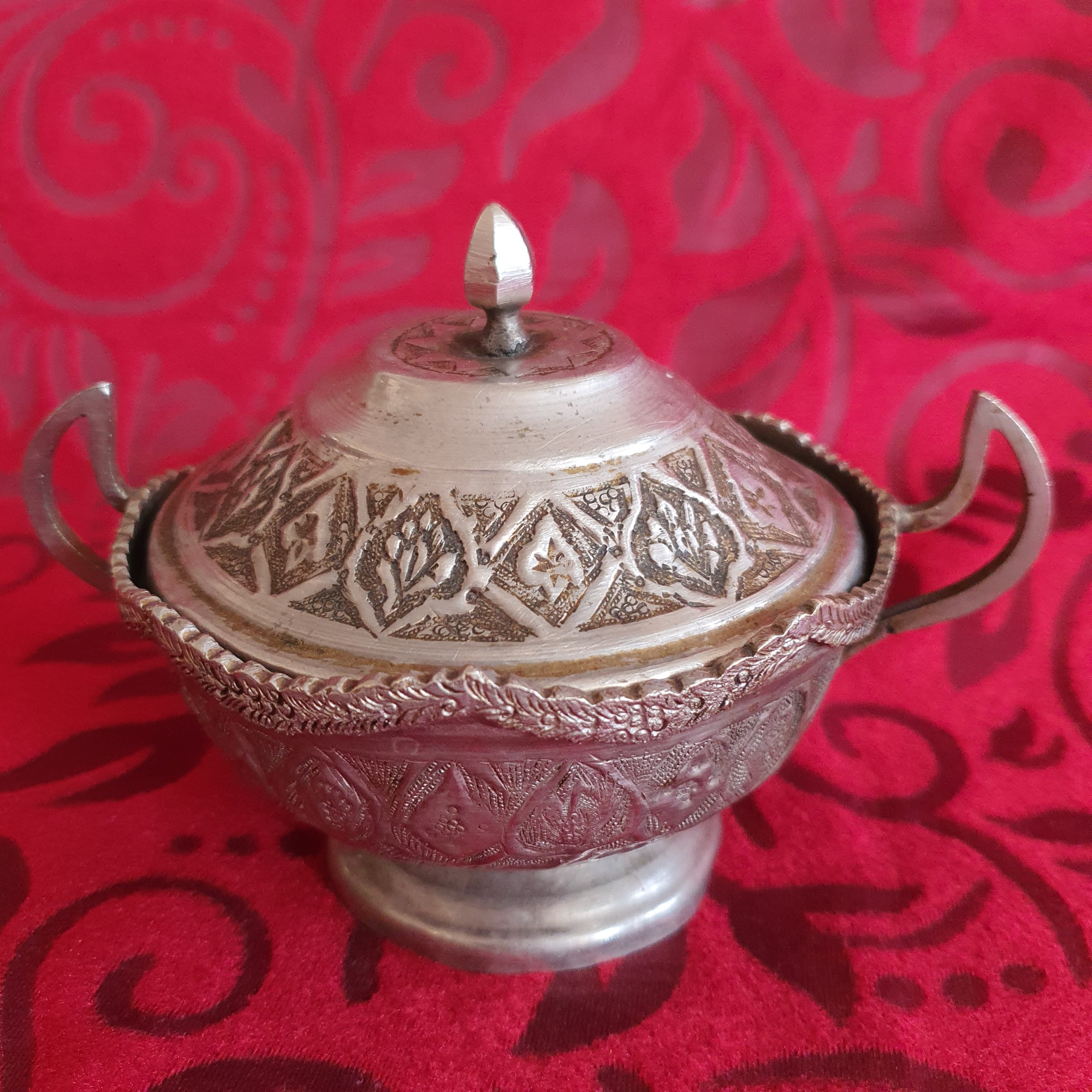 قندان ورشو قلم زنی دستی پهلوی