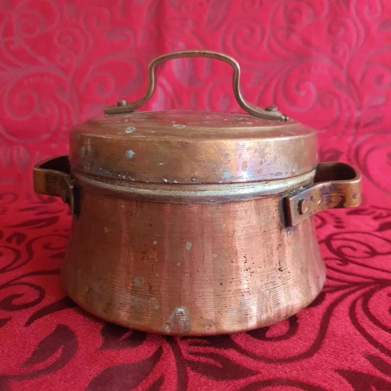 دیگچه مسی پهلوی
