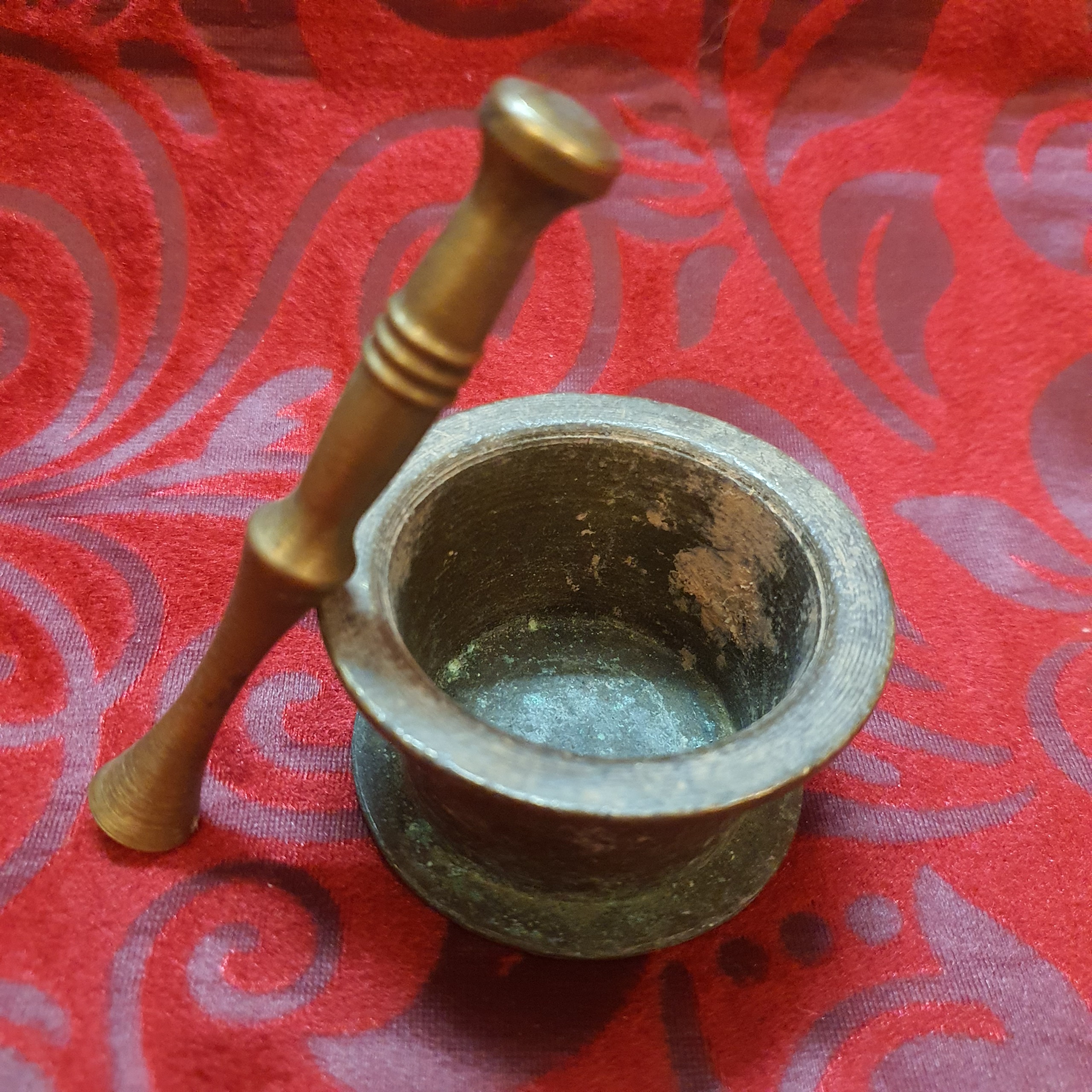 هاون برنجی پهلوی