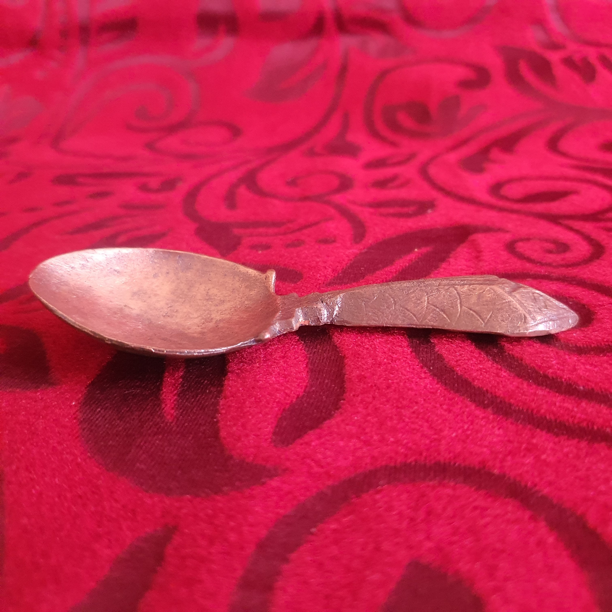 قاشق هندوانه خوری مسی (قیمت برای یک عدد)