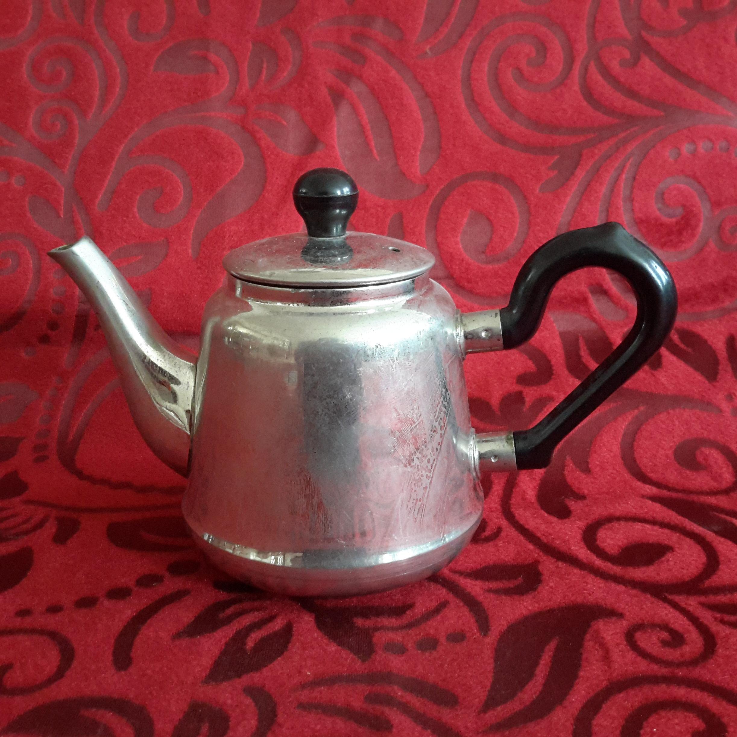 قوری برنجی روسی پهلوی