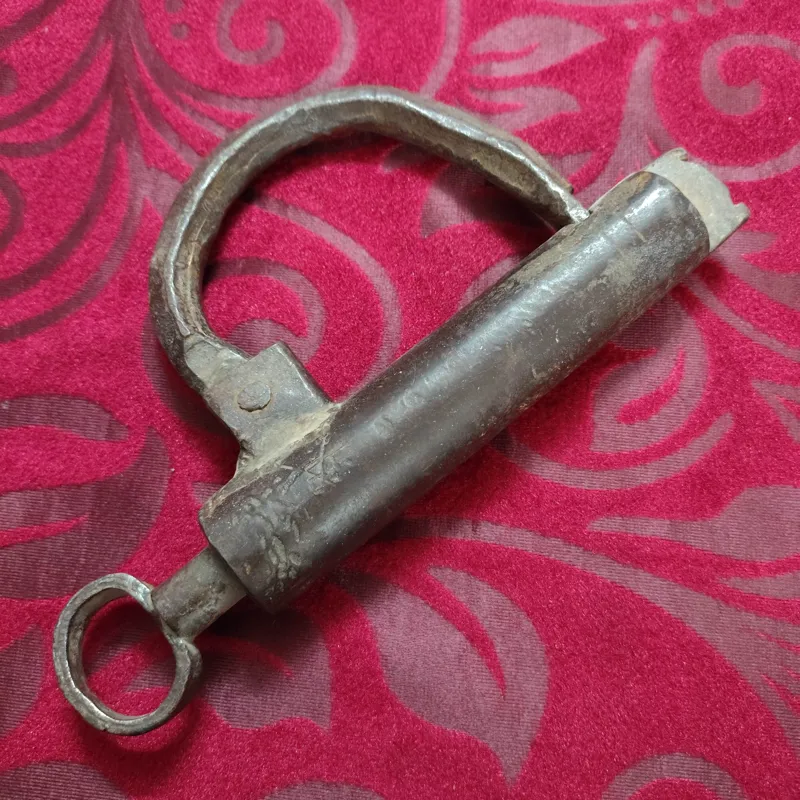 قفل فولادی قاجاری بکر و کلکسیونی