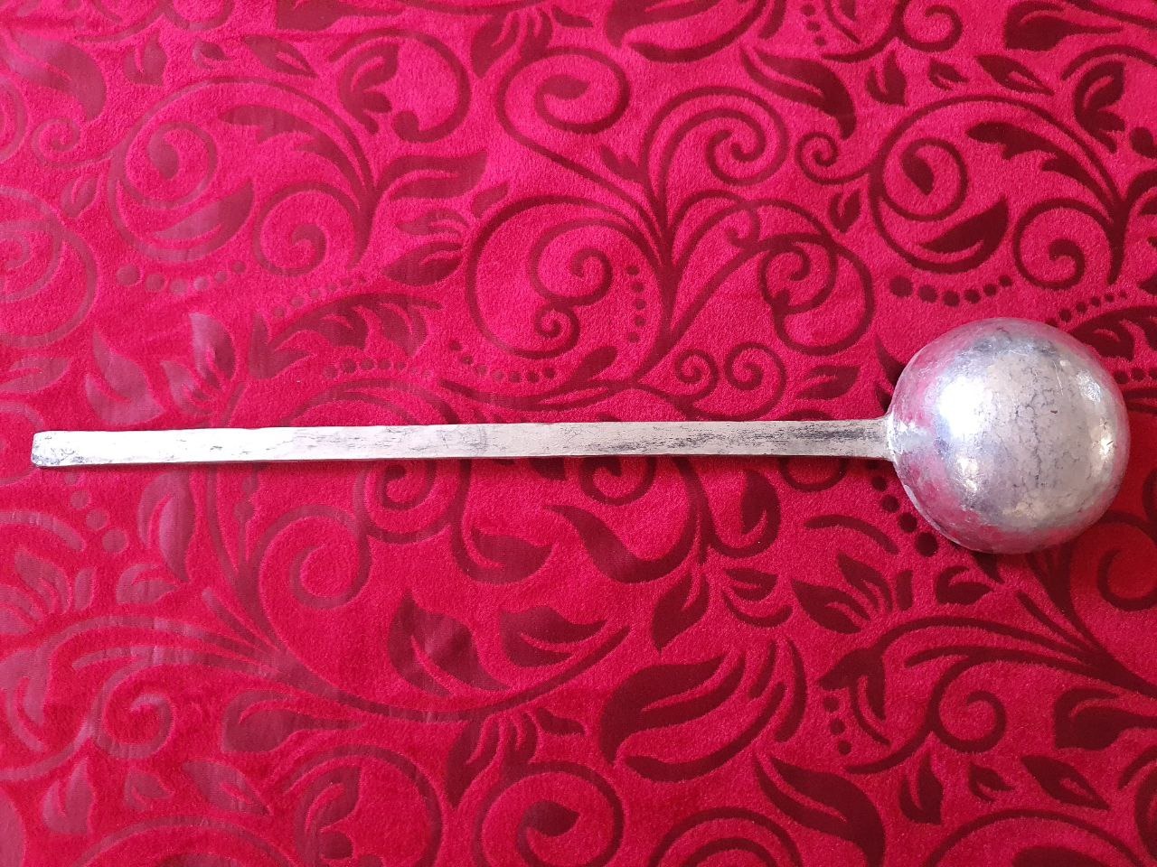 ملاقه مسی صاحبه دار قاجاری