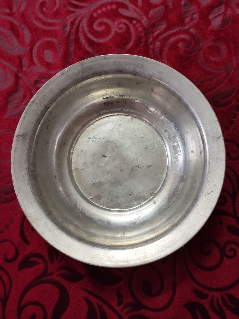 تاس یا کاسه حمام مسی پهلوی
