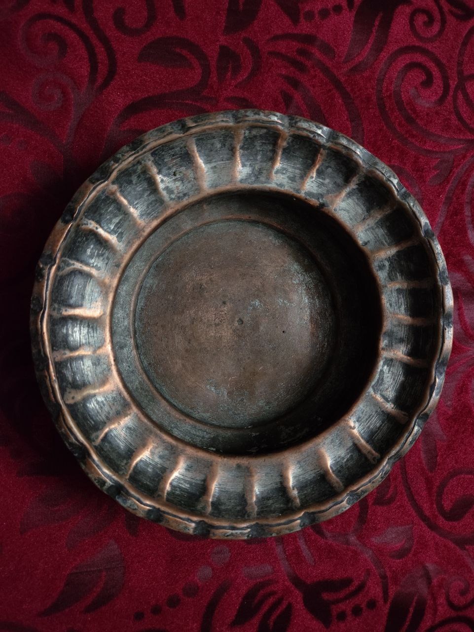 حنادان مسی کنگره دار قاجاری