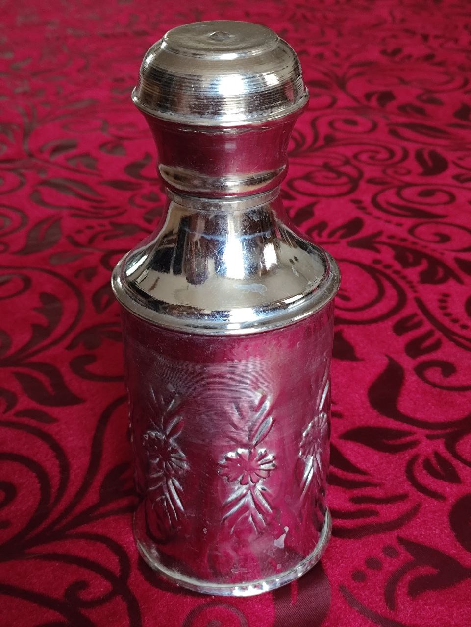 چای دان نقش دار برنجی پهلوی