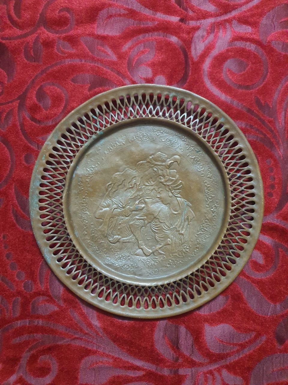 دیوارکوب مسی پهلوی