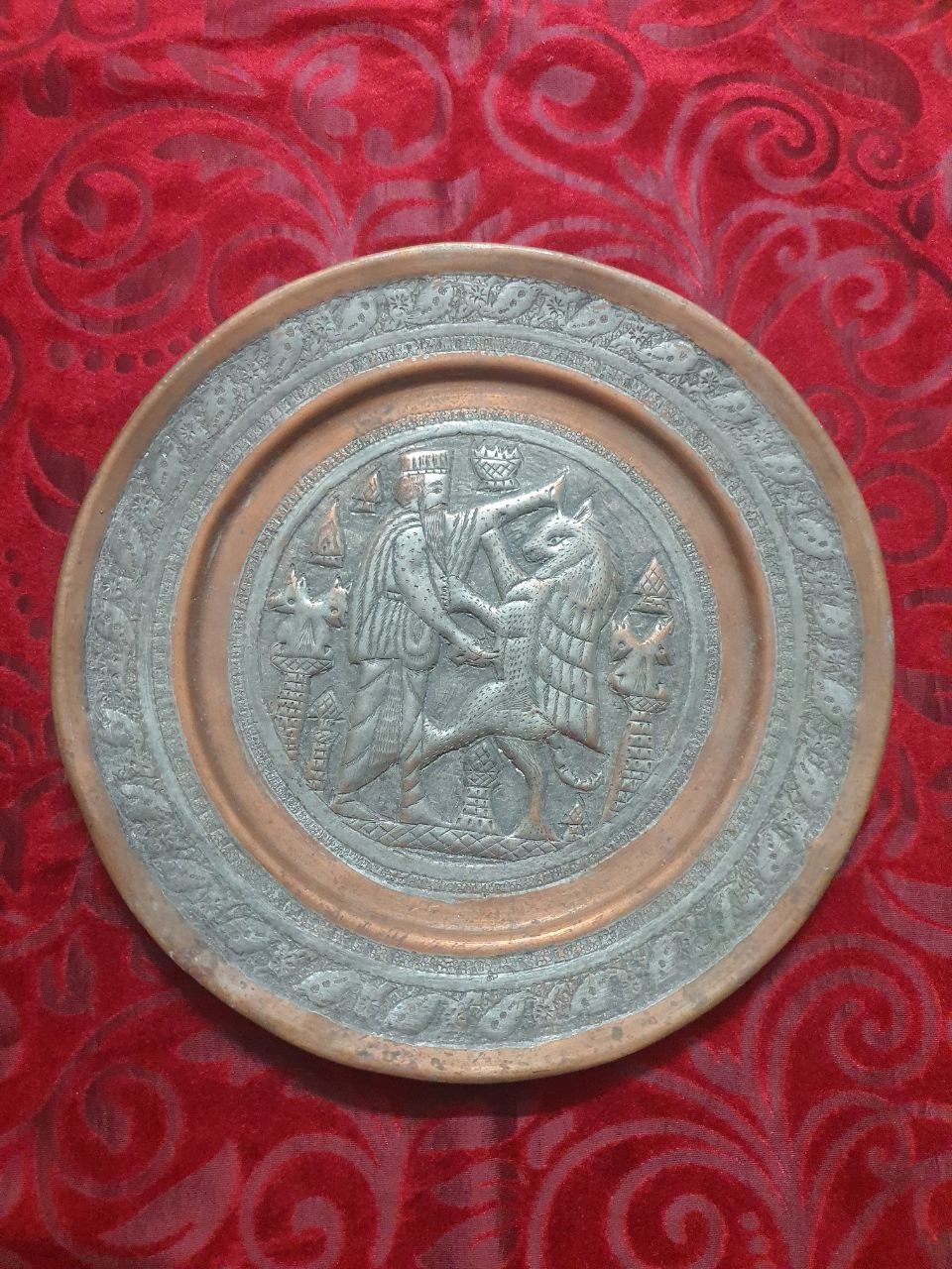دیوارکوب مسی پهلوی