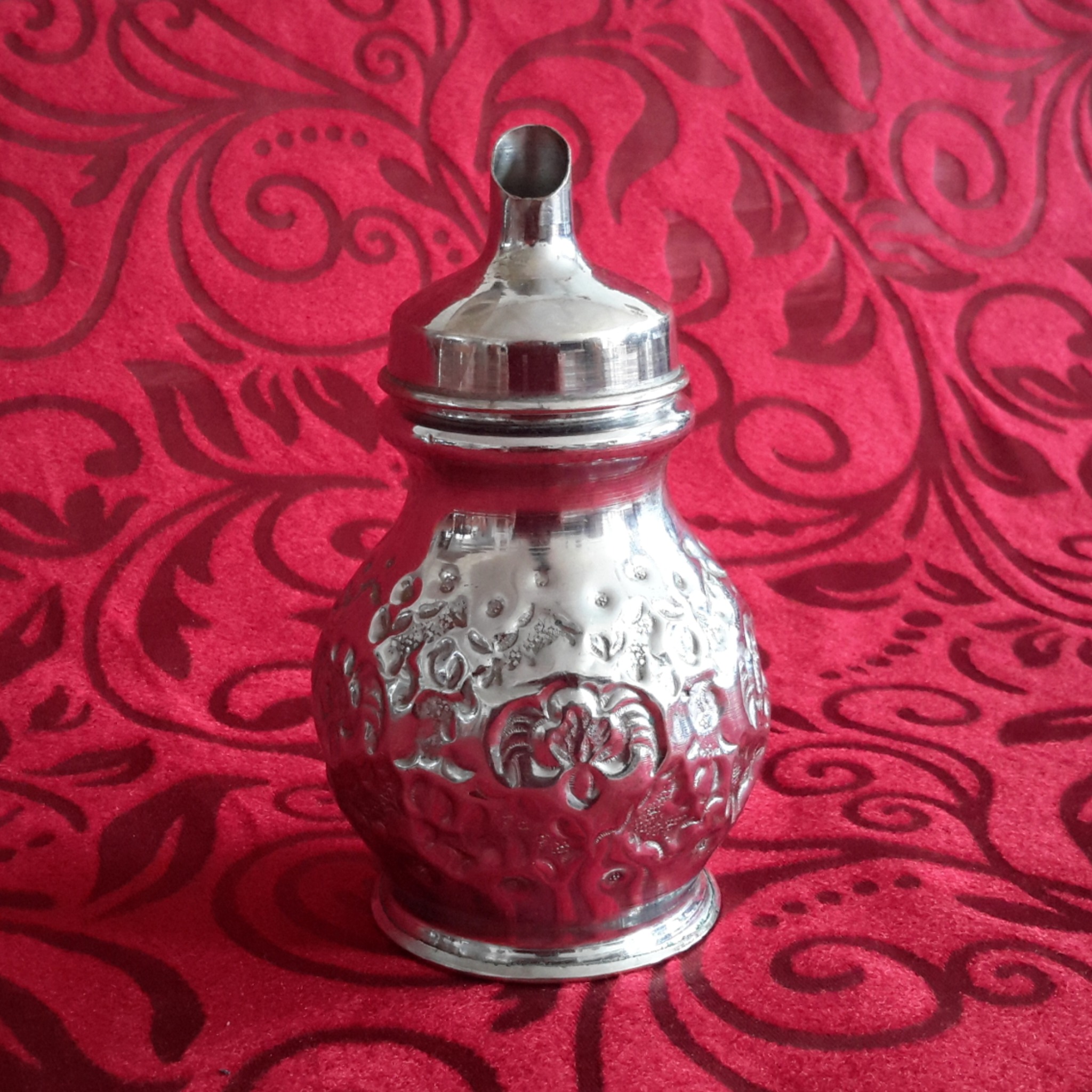 شکرپاش مسی قلمزنی دستی پهلوی