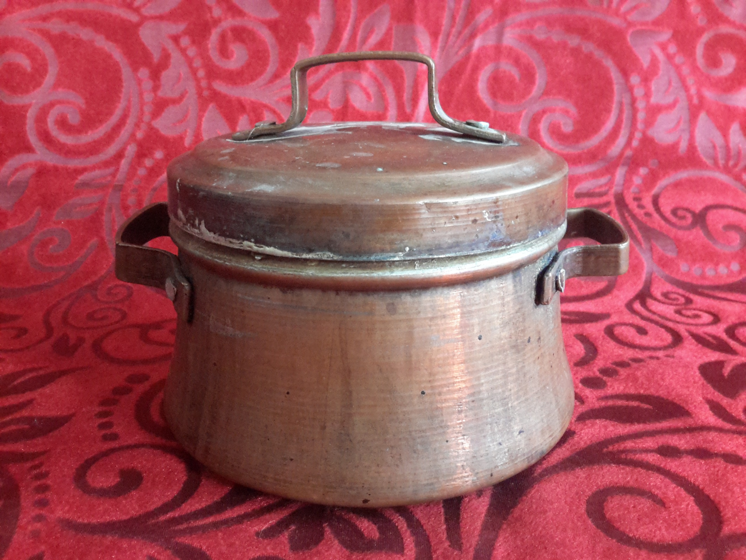 دیگچه مسی پهلوی