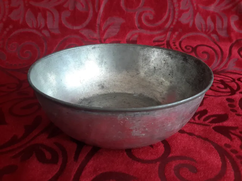 کاسه مسی قاجاری