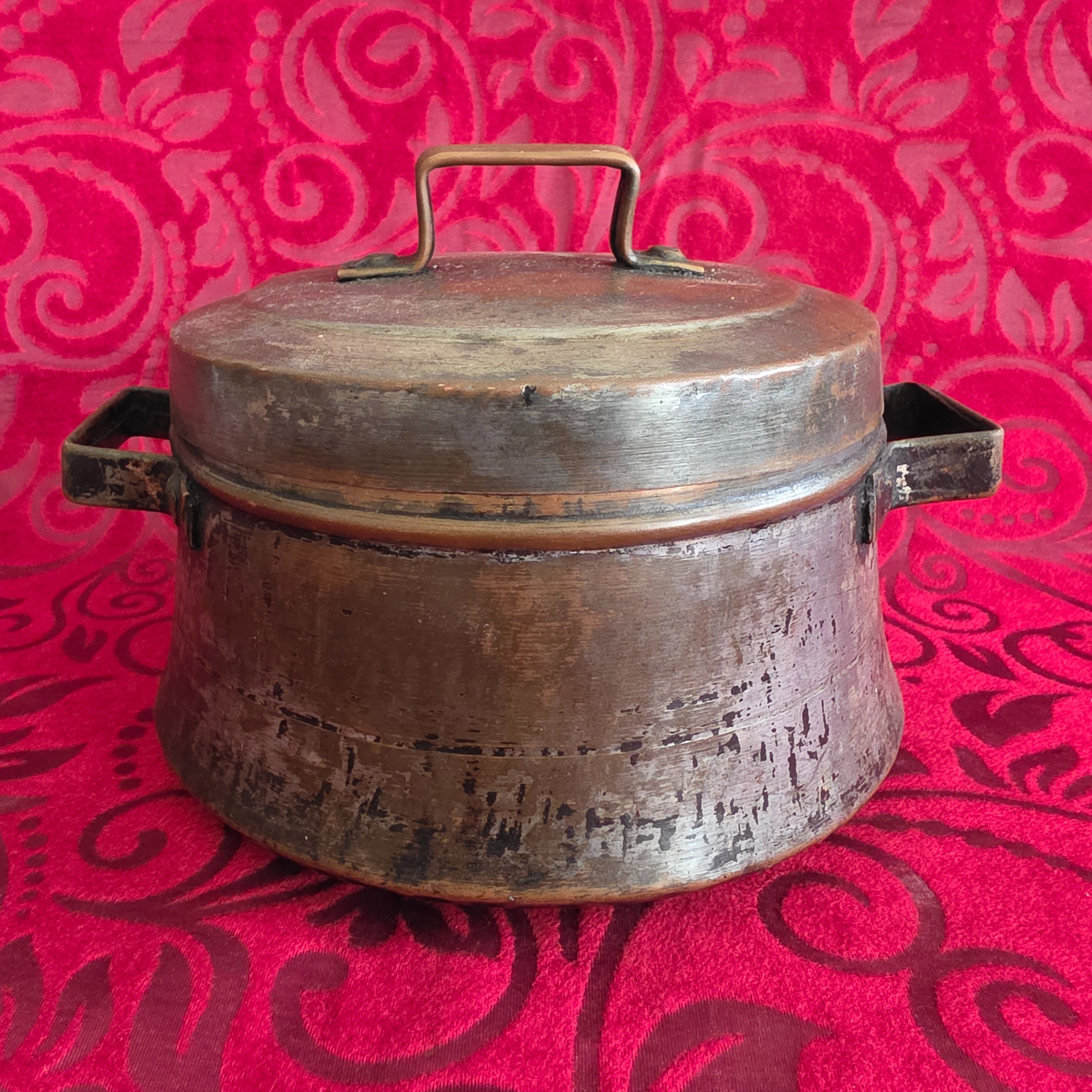 دیگچه مسی پهلوی